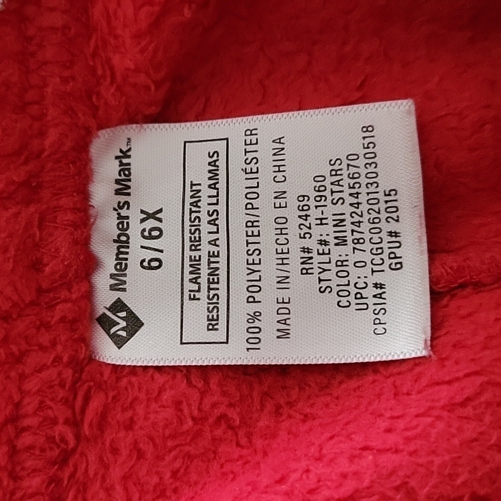 Member Mark Girl's Pajama Pants - Picture 9 of 11